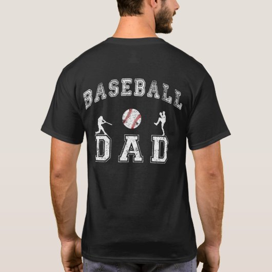 Baseball VATER T - Shirt (Rückseite)