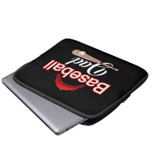 Baseball-Vater Trendy Mens Baseball Vathers Day Laptopschutzhülle