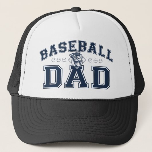 Baseball-Vater Truckerkappe (Vorderseite)