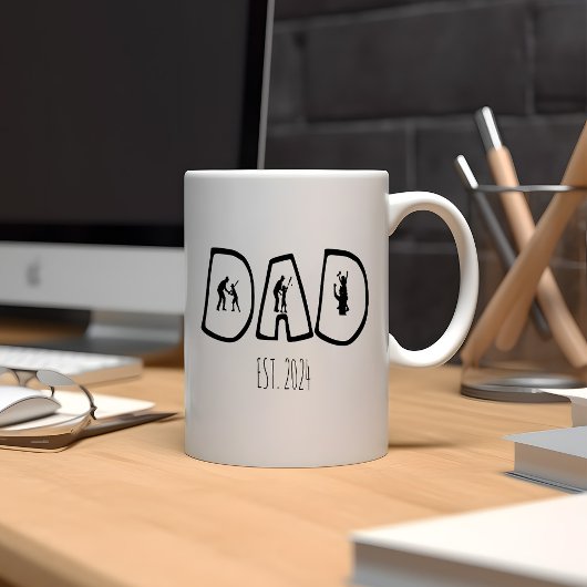Baseball VATER und Kind Kaffeetasse