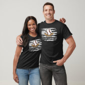 Baseball Vater USA Flag 4. Juli T-Shirt (Unisex)