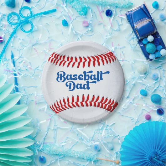 Baseball Vater Vater Pappteller (Party)
