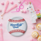 Baseball Vater Vater Pappteller (Party)