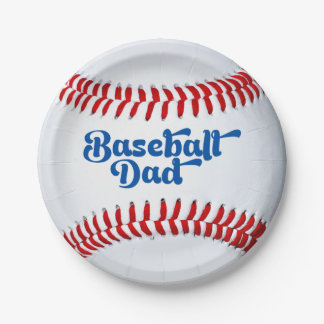 Baseball Vater Vater Pappteller