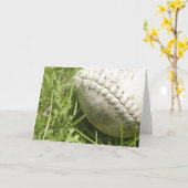 Baseball-Vathers-Tageskarte schließen Karte (Gelbe Blume)