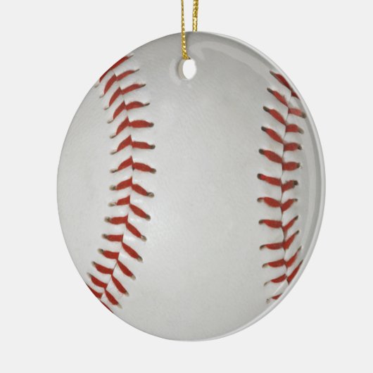 Baseball-Verzierung Keramik Ornament (Links)