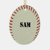 Baseball-Verzierung Keramik Ornament (Rechts)