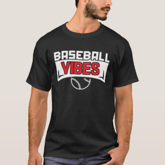 Baseball Vibes Baseball Trainer Pitcher Schlagmann T-Shirt