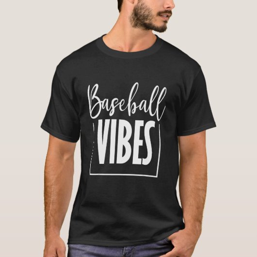 Baseball Vibes T-Shirt (Vorderseite)