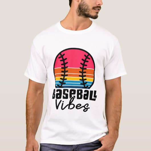 Baseball Vibes T-Shirt (Vorderseite)
