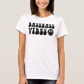 Baseball Vibes T - Shirt, Baseball T - Shirt (Vorderseite)