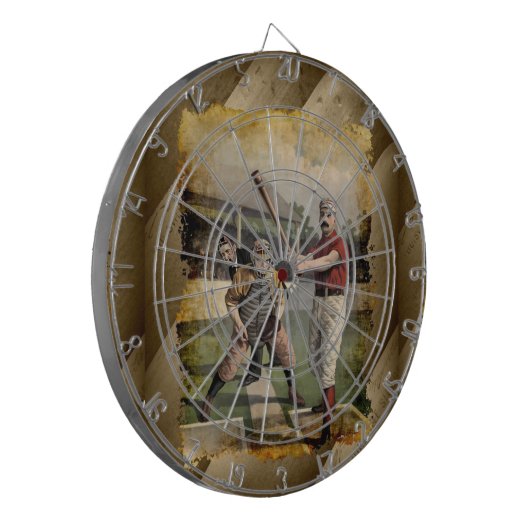 Baseball:Vintag Dartscheibe (Vorderseite Links)