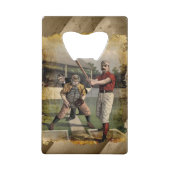 Baseball:Vintag Geldbeutel Flaschenöffner (Vorderseite)