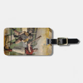 Baseball:Vintag Gepäckanhänger (Vorderseite horizontal)