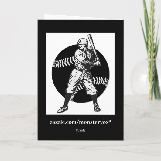 Baseball:Vintag Karte (Rückseite)