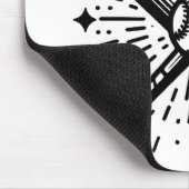 Baseball Vintag Mousepad (Ecke)