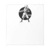 Baseball:Vintag Notizblock (Vorderseite)