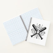 Baseball Vintag Notizblock (Innenseite)