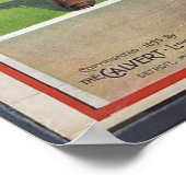 Baseball Vintag Sport Print Poster (Ecke)