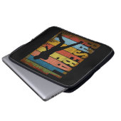 BASEBALL VINTAG STIL LAPTOPSCHUTZHÜLLE (Vorne Knopf)