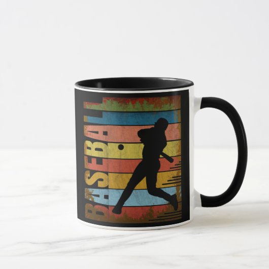 BASEBALL VINTAG STIL TASSE (Rechts)
