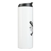 Baseball Vintag Thermosbecher (Nach links gedreht)