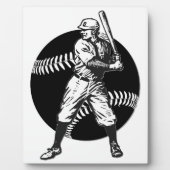 Baseball: Vintage Fotoplatte (Vorderseite)