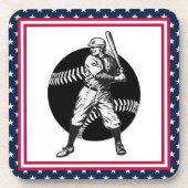Baseball: Vintage Getränkeabdeckung Getränkeuntersetzer (Vorderseite)