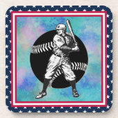 Baseball: Vintage Getränkeabdeckung Getränkeuntersetzer (Vorderseite)