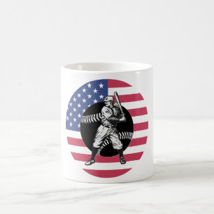 Baseball: Vintage Kaffee-Tasse Kaffeetasse