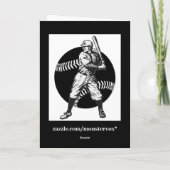Baseball:Vintage Karte (Rückseite)