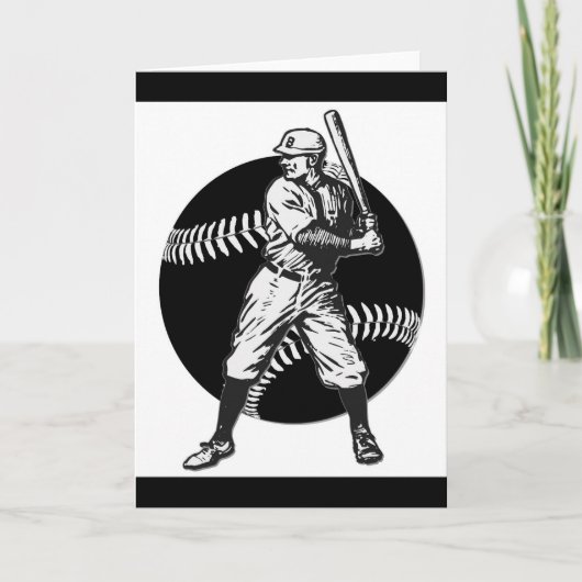 Baseball:Vintage Karte (Vorderseite)