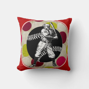 Baseball: Vintage Kissenbezug Kissen