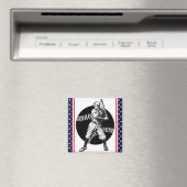 Baseball: Vintage Magnet (In Situ (Geschirrspüler))