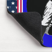 Baseball: Vintage Maus-Pad Mousepad (Ecke)