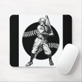 Baseball: Vintage Mousepad (Mit Mouse)