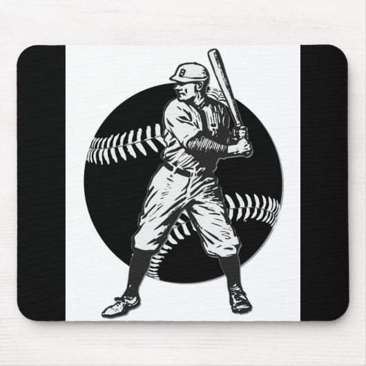 Baseball: Vintage Mousepad (Vorne)