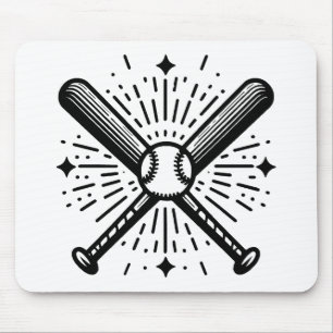 Baseball Vintage Mousepad