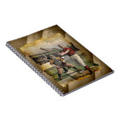 Baseball: Vintage Notizblock (Rechte Seite)