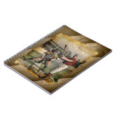 Baseball: Vintage Notizblock (Linke Seite)