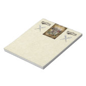 Baseball: Vintage Notizblock (Rotiert)