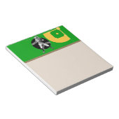 Baseball: Vintage Notizblock (angewinkelt)