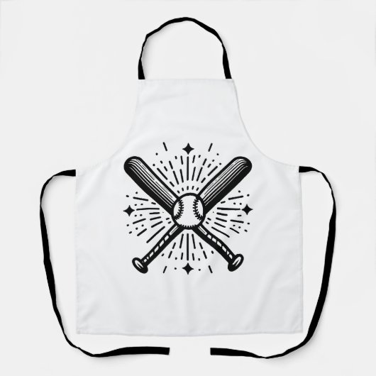 Baseball Vintage Schürze (Vorderseite)