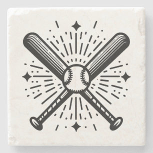 Baseball Vintage Steinuntersetzer