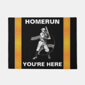 Baseball: Vintage Türmatte (Vorderseite)