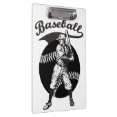 Baseball: Vintage Zwischenablage Klemmbrett (Rechts)