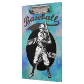 Baseball: Vintage Zwischenablage Klemmbrett (Links)