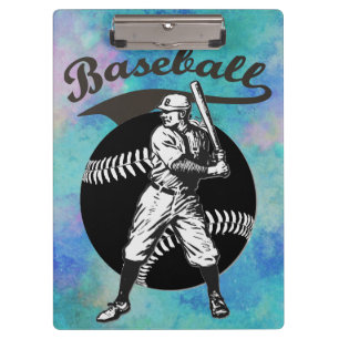 Baseball: Vintage Zwischenablage Klemmbrett