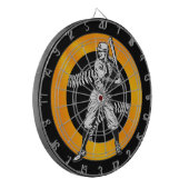 Baseball: Vintages Dart Board Dartscheibe (Vorderseite Links)