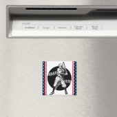 Baseball: Vintages Magnet (In Situ (Geschirrspüler))